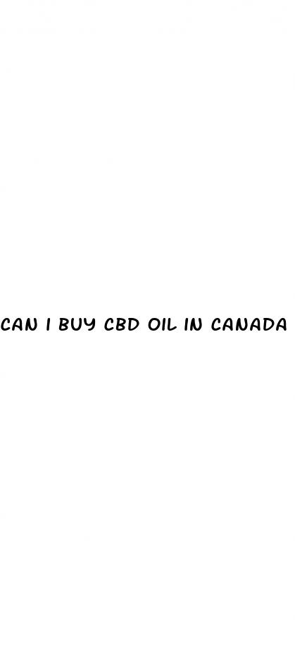 can i buy cbd oil in canada