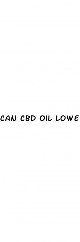 can cbd oil lower blood glucose levels