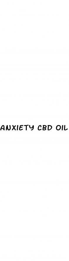 anxiety cbd oil forum