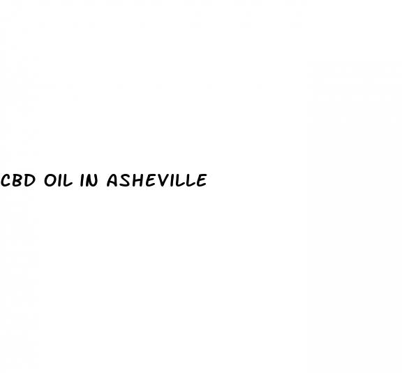 cbd oil in asheville