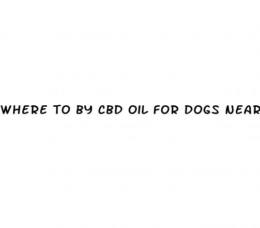 where to by cbd oil for dogs near me
