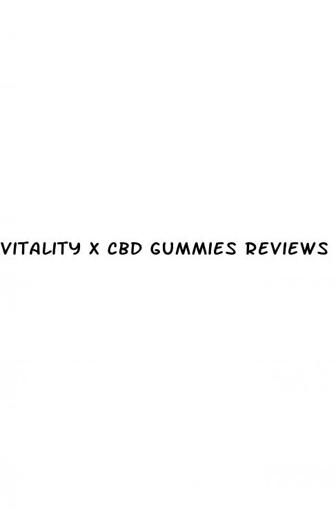 vitality x cbd gummies reviews