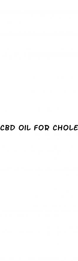 cbd oil for cholesterol