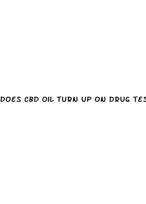 does cbd oil turn up on drug test