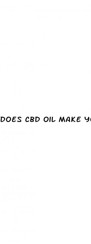 does cbd oil make you test posutuve for thc