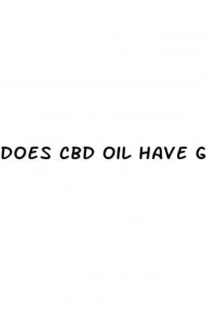 does cbd oil have gluten
