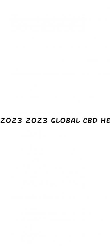 2023 2023 global cbd hemp oil consumption market report