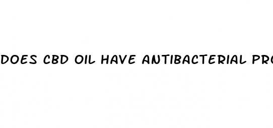 does cbd oil have antibacterial properties