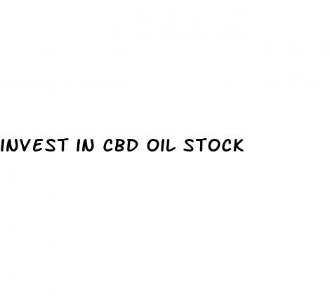 invest in cbd oil stock