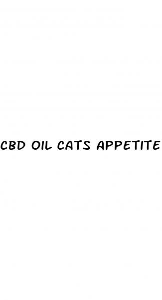 cbd oil cats appetite stimulant