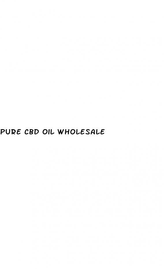 pure cbd oil wholesale