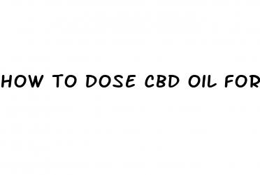how to dose cbd oil for dogs