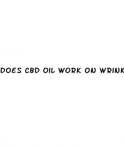 does cbd oil work on wrinkles