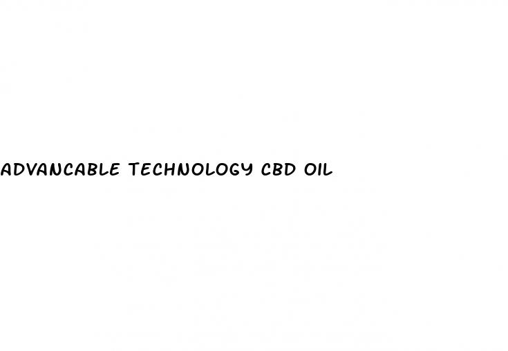 advancable technology cbd oil