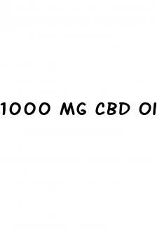 1000 mg cbd oil canada