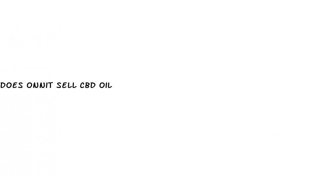 does onnit sell cbd oil