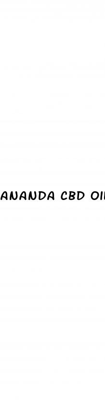 ananda cbd oil uses