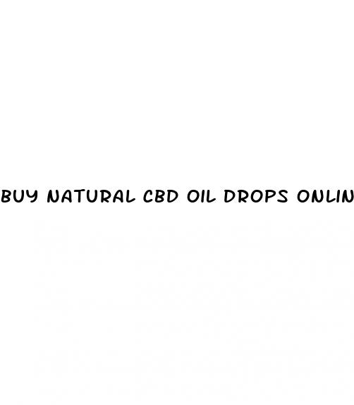 buy natural cbd oil drops online