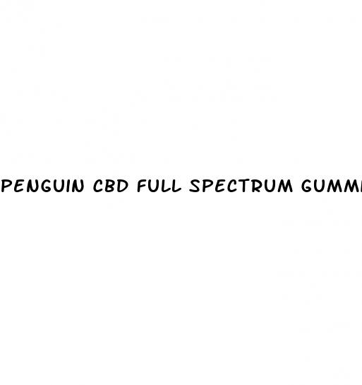 penguin cbd full spectrum gummies