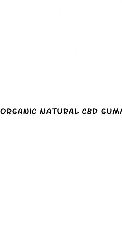 organic natural cbd gummies