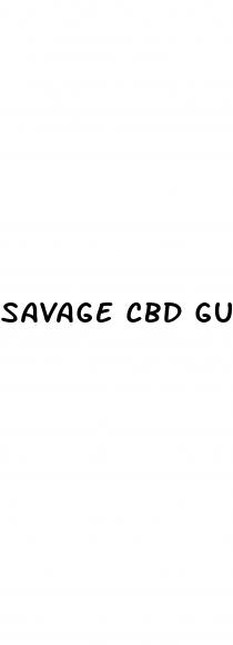 savage cbd gummies 300mg