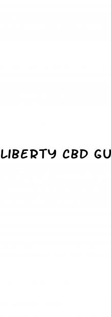 liberty cbd gummies for hair growth