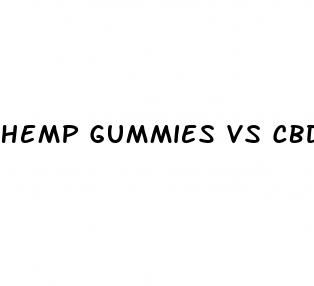 hemp gummies vs cbd gummies for sleep disorders