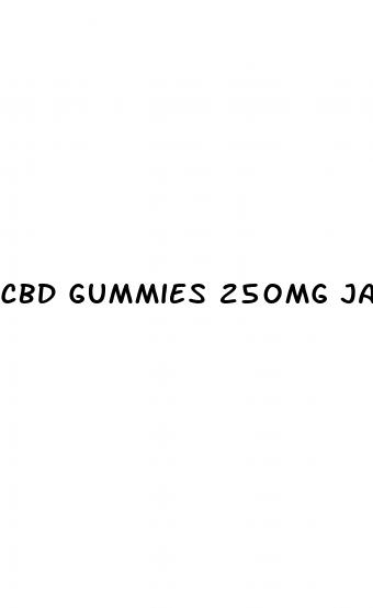 cbd gummies 250mg jar