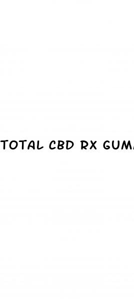 total cbd rx gummies