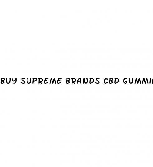 buy supreme brands cbd gummies