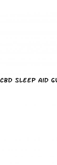 cbd sleep aid gummy