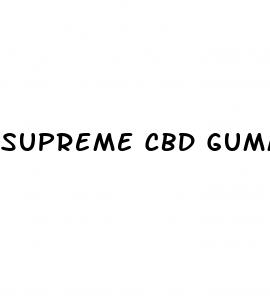 supreme cbd gummies 300 mg