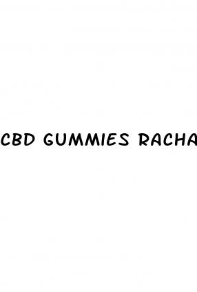 cbd gummies rachael ray