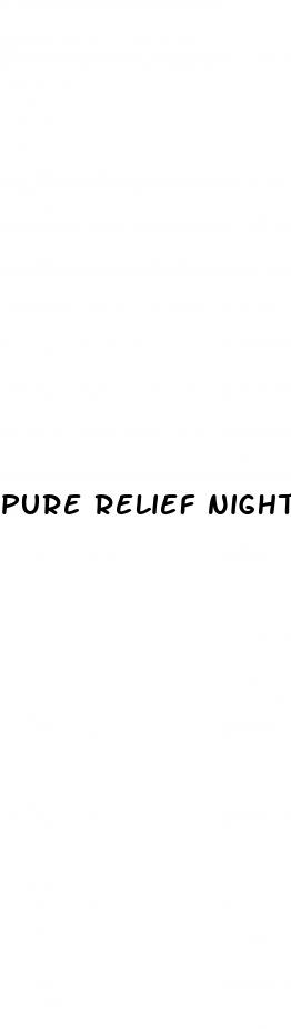 pure relief night time cbd gummy bears