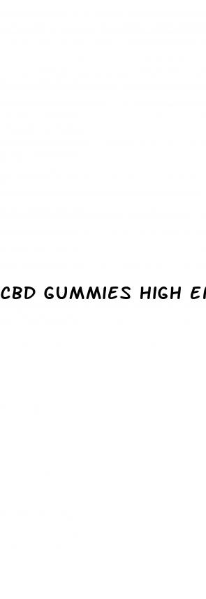 cbd gummies high end