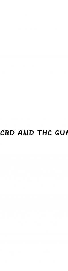 cbd and thc gummies