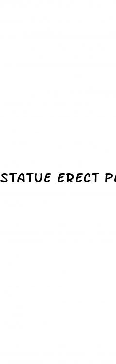 statue erect penis