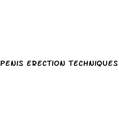 penis erection techniques