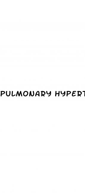 pulmonary hypertension infusion