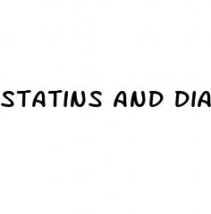 statins and diabetes