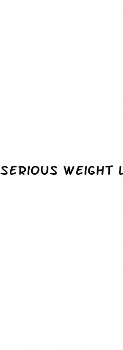 serious weight loss