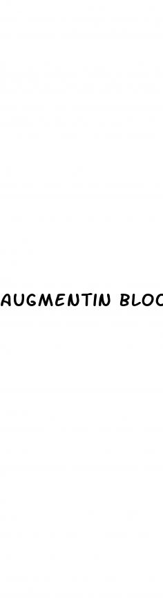 augmentin blood sugar