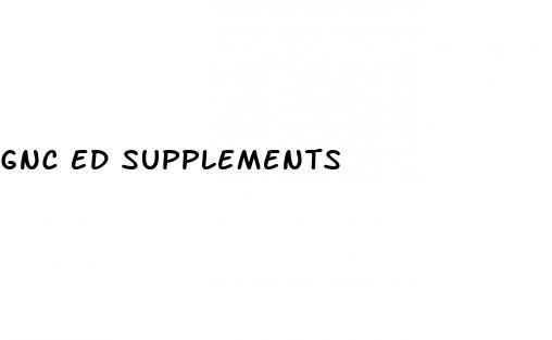 gnc ed supplements