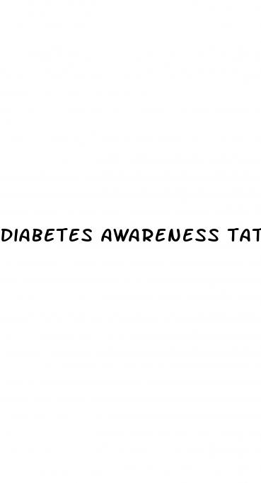 diabetes awareness tattoo