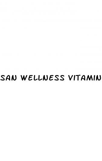 san wellness vitamins