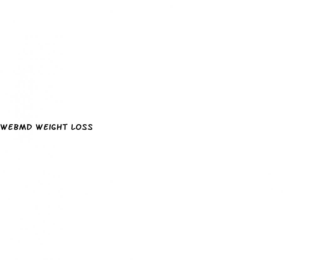webmd weight loss