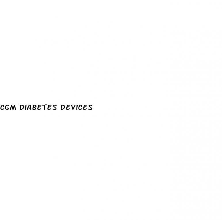 cgm diabetes devices