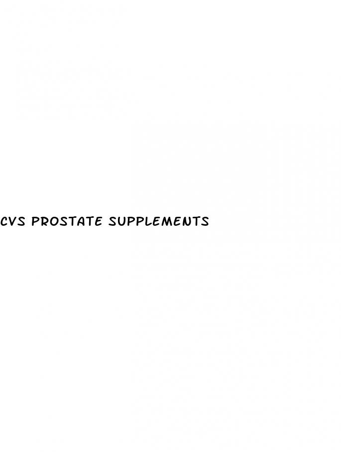 cvs prostate supplements