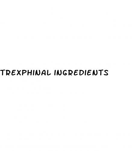 trexphinal ingredients
