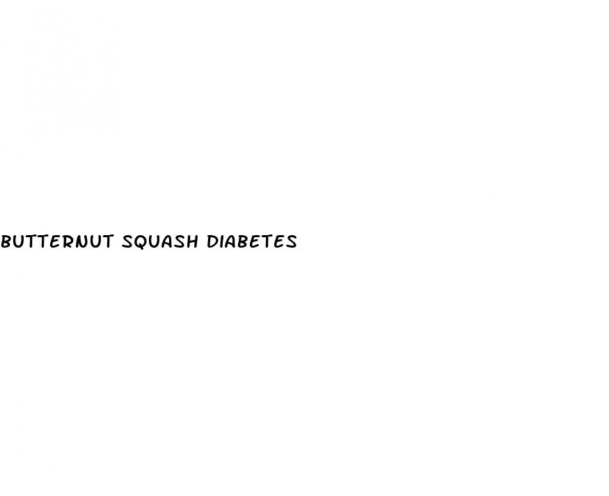 butternut squash diabetes